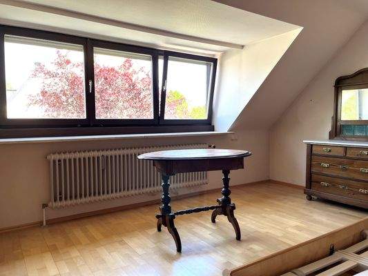 Schlafzimmer im Dachgeschoss