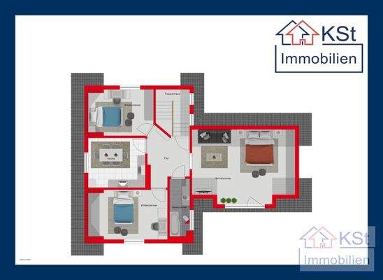 Grundriss Dachgeschoss
