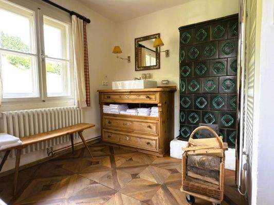 Badezimmer im Obergeschoss