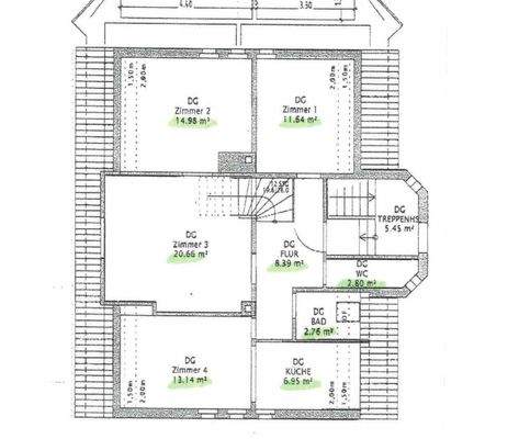 Grundriss Dachgeschoss