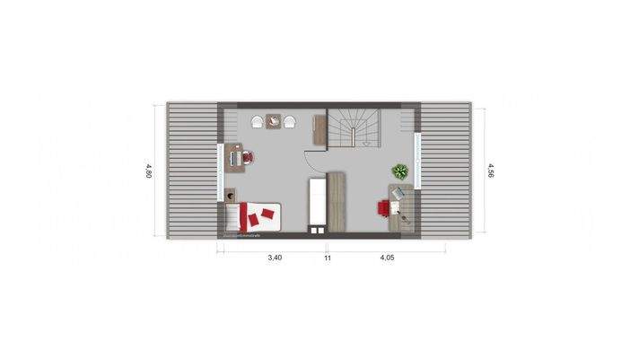 Grundriss Dachgeschoss