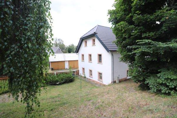 Bauernhaus Wohnhaus seitliche Ansicht