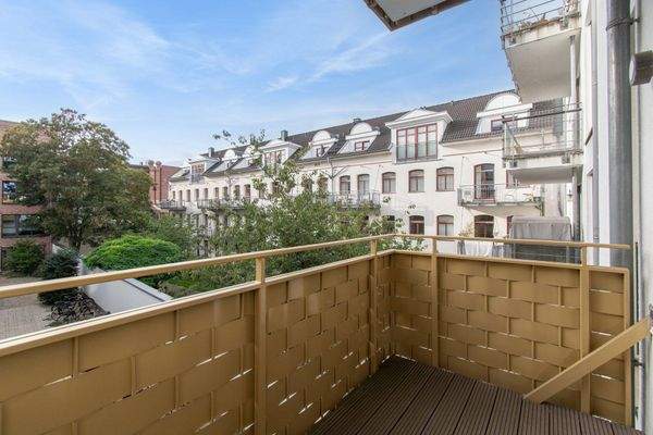 Balkon mit Südausrichtung