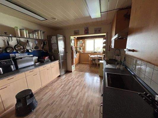 Küche im Obergeschoss