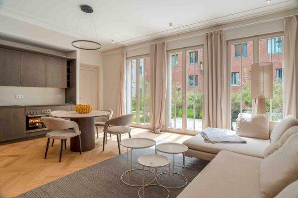 Wohnzimmer und Küche