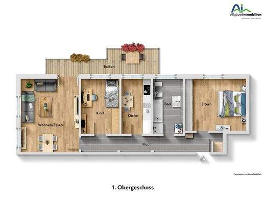 Großzügig geplant, clever geschnitten – wohnen mit Weitblick