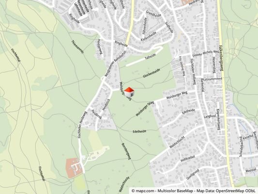 Geolyzer Kartenausschnitt
