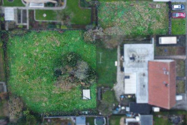 Aufsicht Grundstück