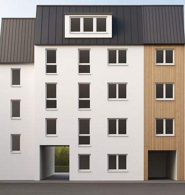 KI-Visualisierung Neubau