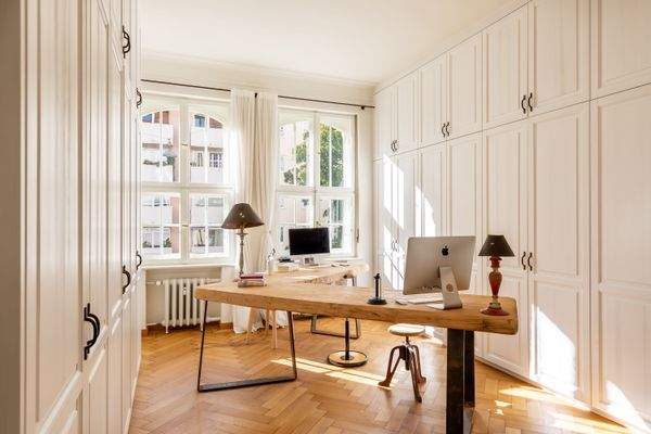 Ankleide- und Arbeitszimmer