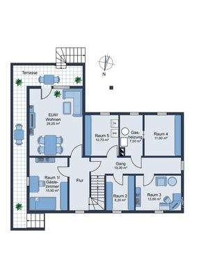 Grundriss Untergeschoss