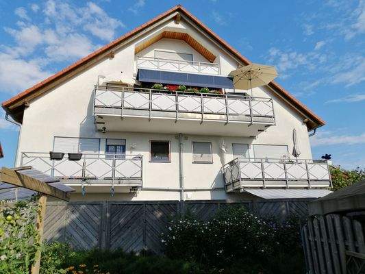 Ansicht vom Garten Westen