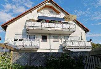 Ansicht vom Garten Westen