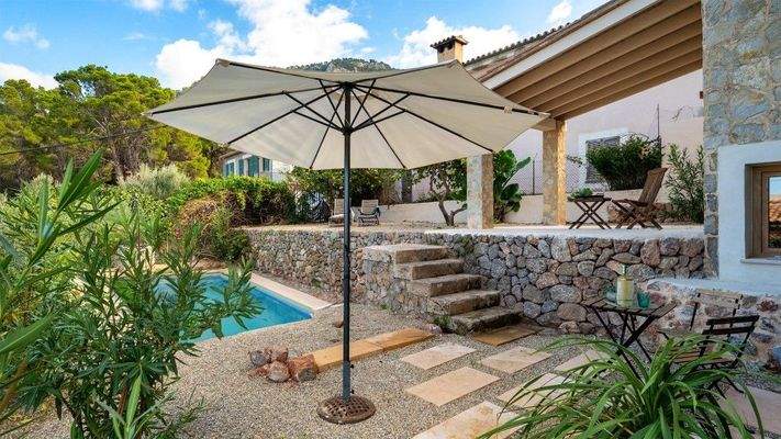 Port des Canonge Mallorca Villa zu verkaufen Terrasse BHHS-BAL-1507