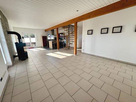 offene Gestaltung der EG Ebene