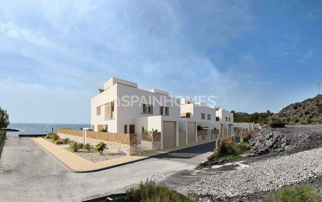 Elegant Villas with Pools in a Beachfront Complex in Almeria