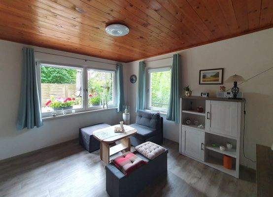 Wohn- und Schlafzimmer