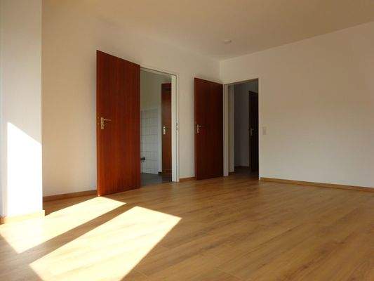 Wohnen Blick Richtung Flur