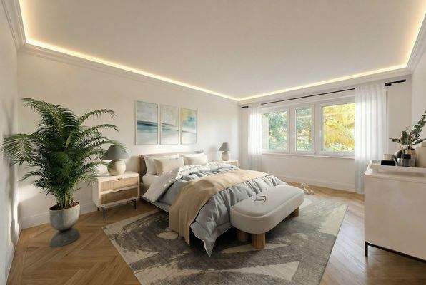 Schlafzimmer (EG Einrichtungsbeispiel)