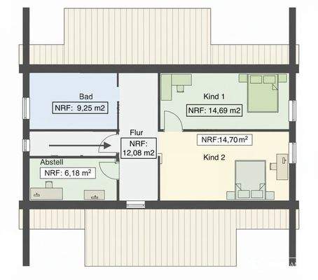 Vorderhaus Grundriss Dachgeschoss