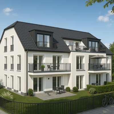 Visualisierung Mehrfamilienhaus