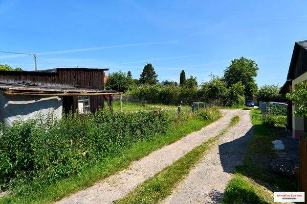 Weg vor dem Grundstück