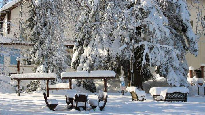 Biergarten Pferdeabstellplatz