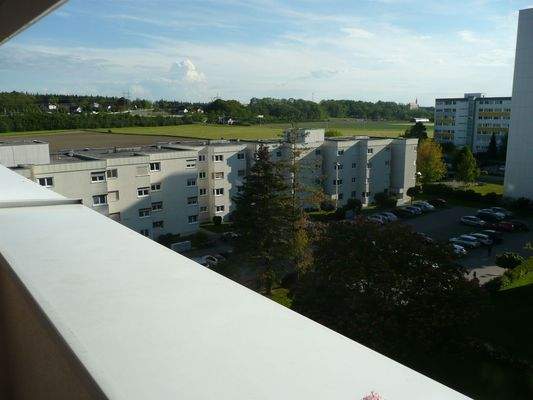 Blick von der Loggia .... 