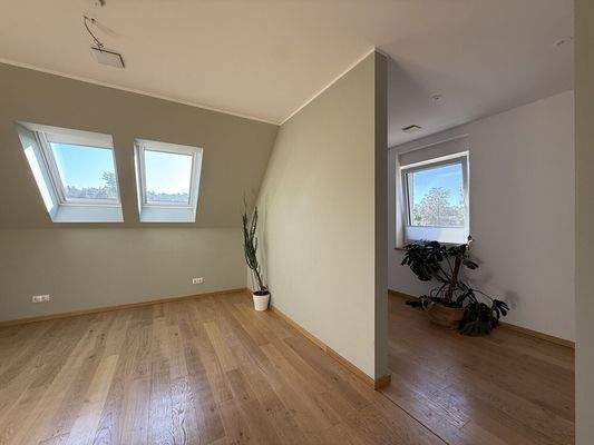 Schlafzimmer und Ankleidebereich