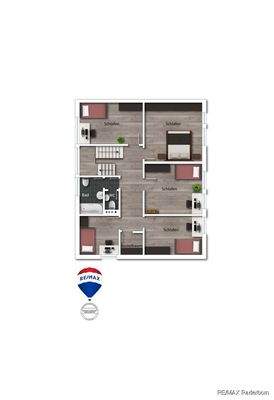 Grundriss Obergeschoss