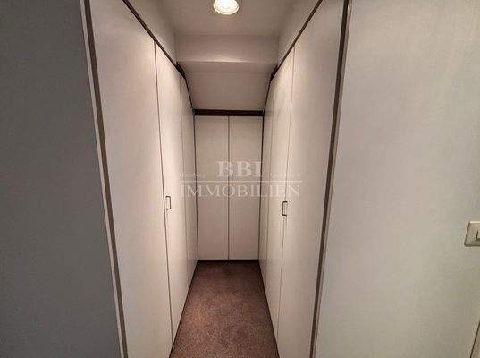 Einbauschrank im Obergeschoss