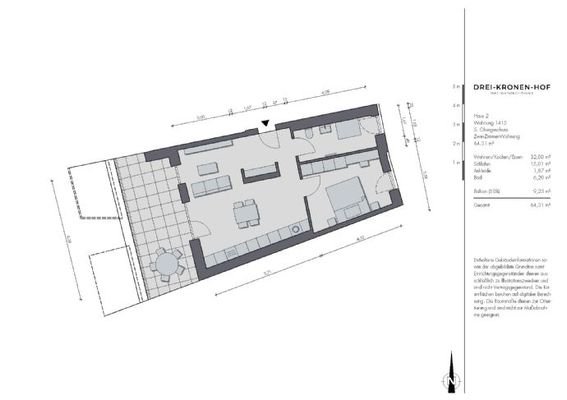 Grundriss WHG 1415