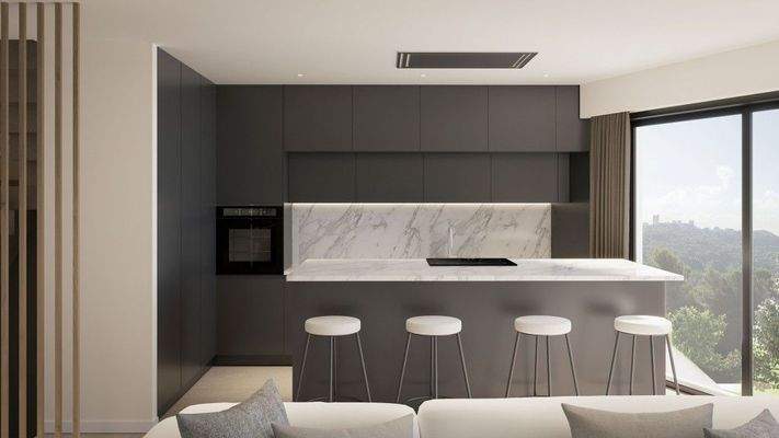 Modernes Haus mit unverbaubarem Blick zu verkaufen in Génova, Palma, Mallorca