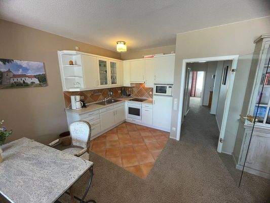 Offene Küche im Wohnbereich