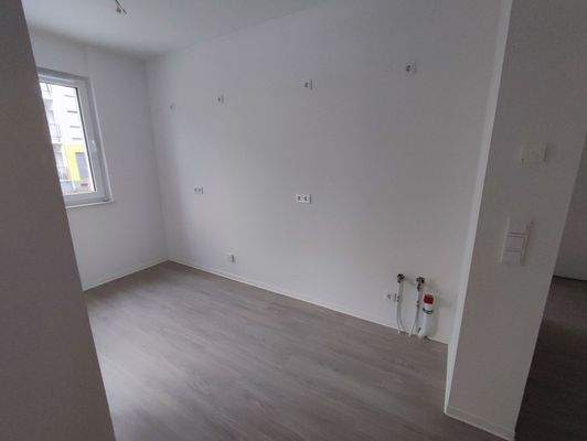 Küche mit Zugang Terrasse