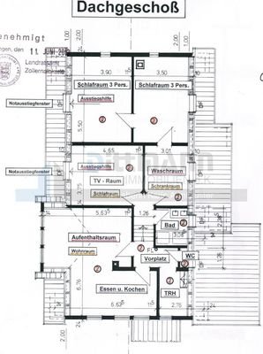 Grundriss DG 1