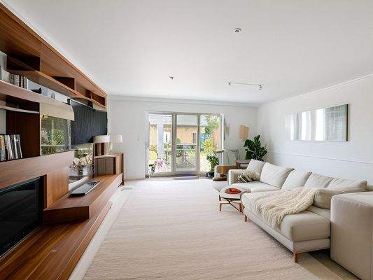 Wohnzimmer KI generiert