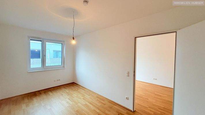 Blick zum Schlafzimmer