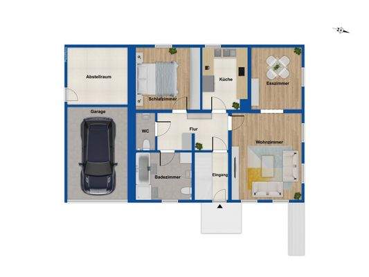 Grundriss Erdgeschoss