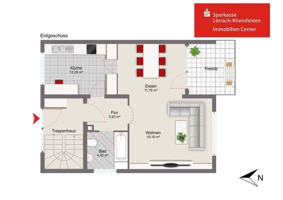 Grundriss Erdgeschoss