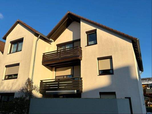 Außenansicht Balkonseite