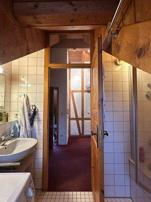 Badezimmer mit Wanne