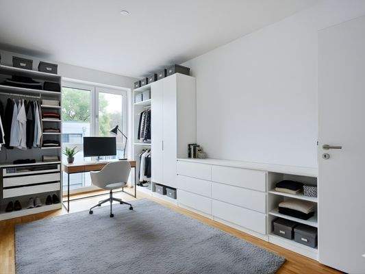 Homeoffice / Kleiderschrank (Beispiel)