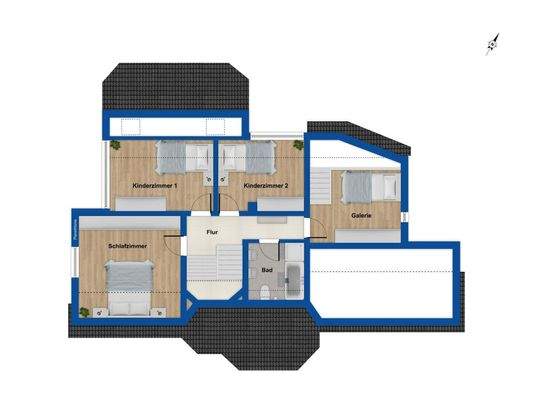 Grundriss Dachgeschoss