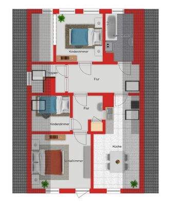 Grundriss Dachgeschoss