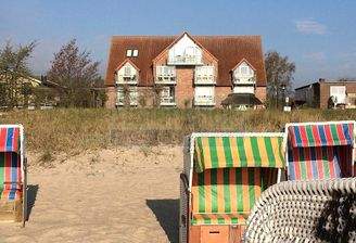 Strandkorb 30m fußläufig erreichbar
