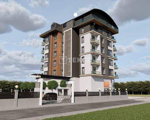 Apartments Suitable for Residence in Alanya Demirtaş