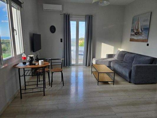 Kreta, Erfi: Bungalow mit Meerblick zu verkaufen