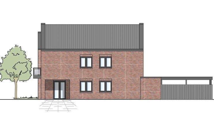 Skizze Seitenansicht