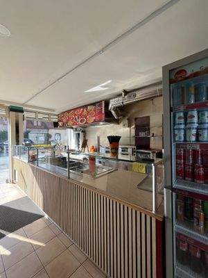 Thekenbereich Dönerladen